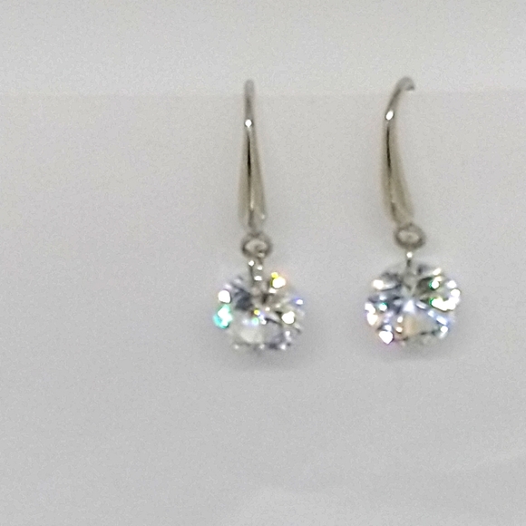 Swarovski cubic zirconia earrings for women - Picture 2 of 7